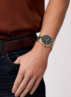 FOSSIL Men's Sullivan Multifunction Gold-Tone Stainless Steel Watch BQ2855 - 44mm  - Image 4