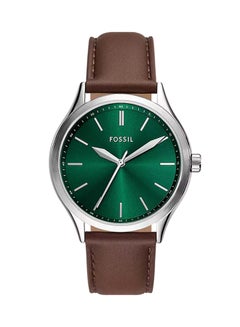 FOSSIL Men's Fenmore Three-Hand Brown Leather Watch BQ2864 - 44mm  - Image 1