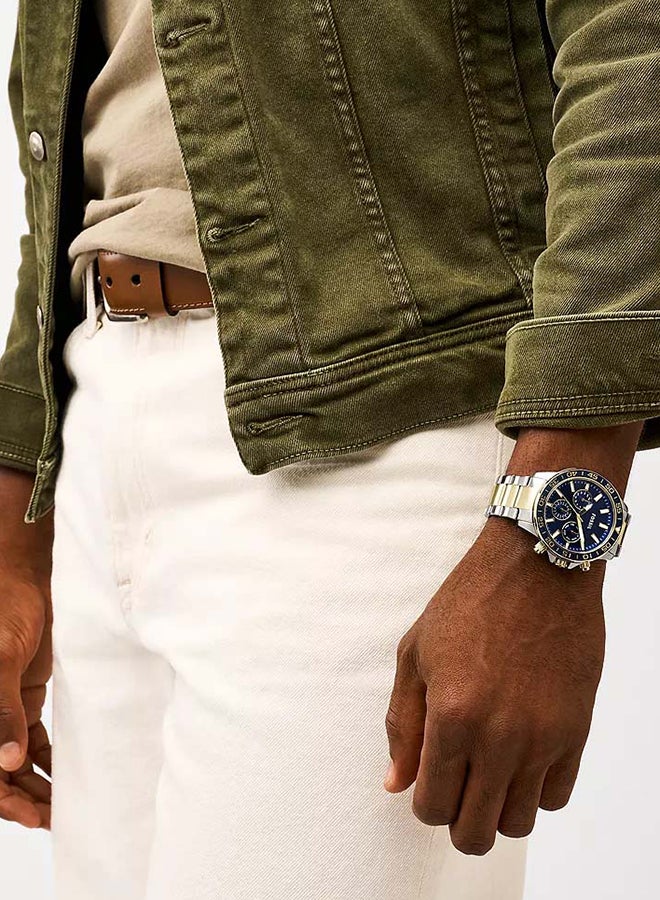 FOSSIL Men's Bannon Multifunction Two-Tone Stainless Steel Watch BQ2867 - 45mm  - Image 4