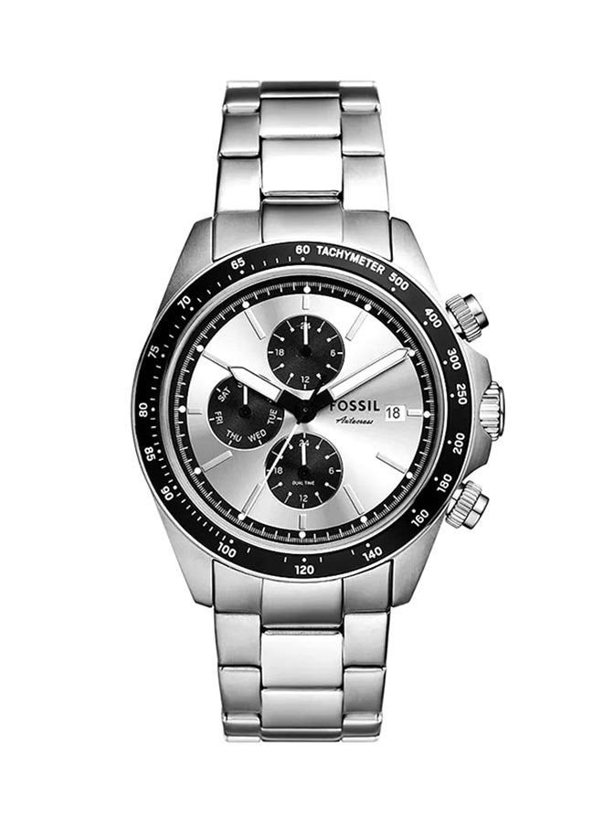FOSSIL Men's Autocross Multifunction Stainless Steel Watch BQ2873 - 42mm  - Image 1