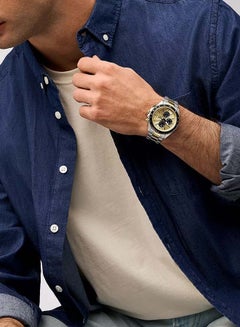 FOSSIL Men's Autocross Multifunction Two-Tone Stainless Steel Watch BQ2876 - 42mm  - Image 4