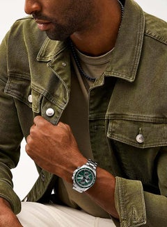 FOSSIL Men's Autocross Multifunction Stainless Steel Watch BQ2878 - 42mm  - Image 4