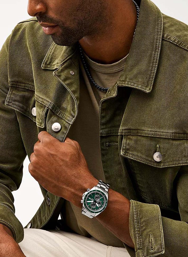 فوسيل ساعة أوتوكروس متعددة الوظائف من الفولاذ المقاوم للصدأ BQ2878 - 42 مم - Image 4