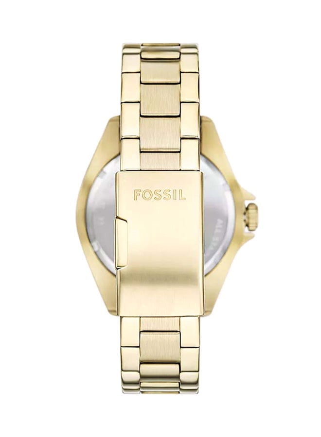 FOSSIL Men's Dalton Three-Hand Gold-Tone Stainless Steel Watch BQ2884 - 42mm  - Image 2
