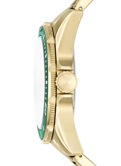 FOSSIL Men's Dalton Three-Hand Gold-Tone Stainless Steel Watch BQ2884 - 42mm  - Image 3