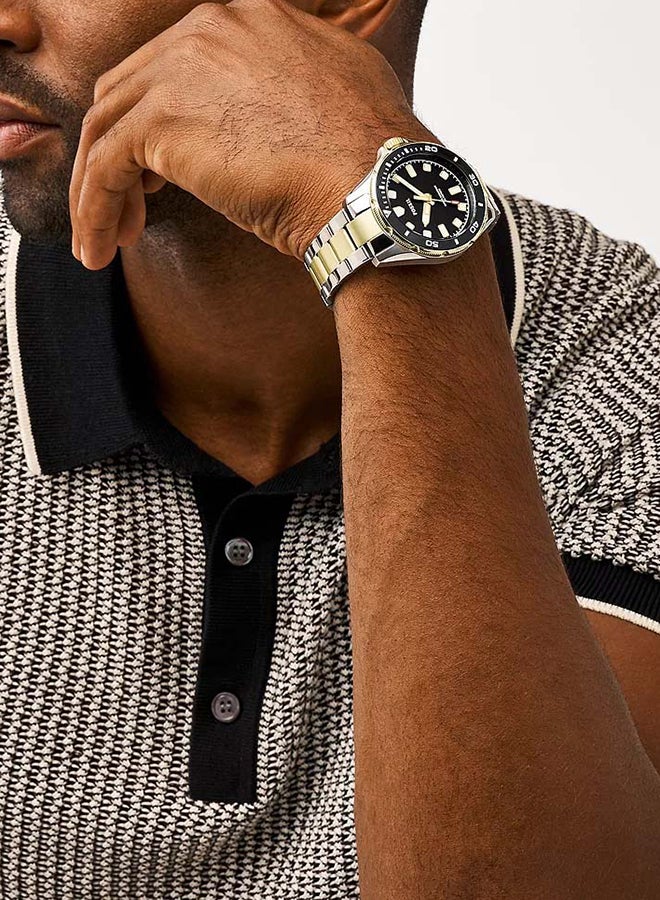 FOSSIL Men's Dalton Three-Hand Two-Tone Stainless Steel Watch BQ2885 - 42mm  - Image 4