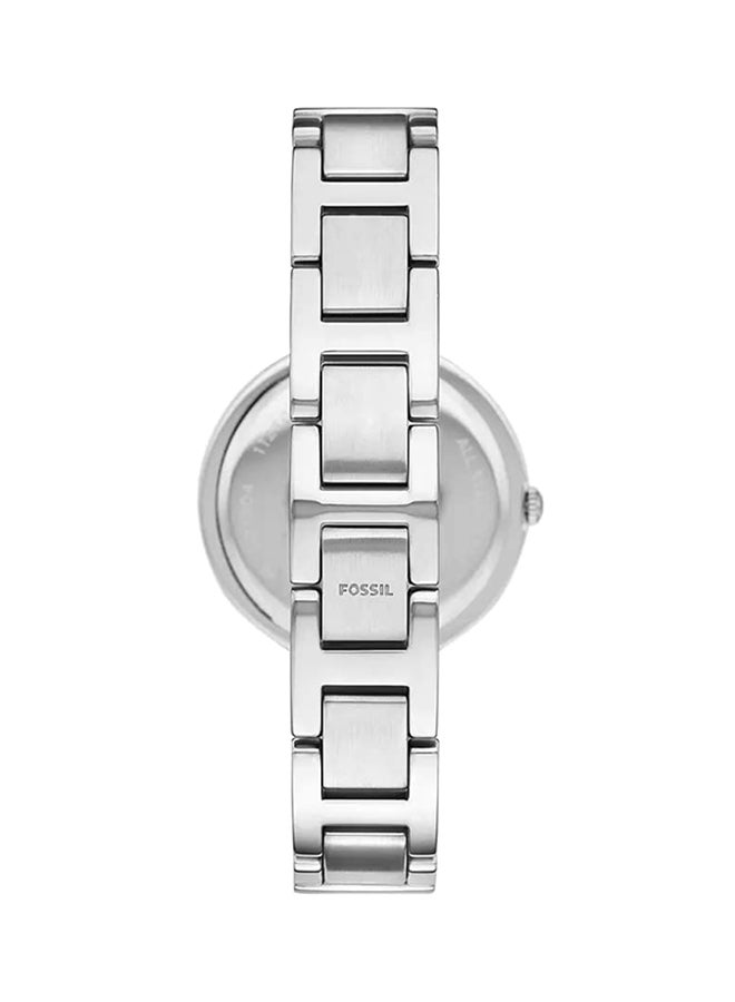 FOSSIL Women's Karli Three-Hand Stainless Steel Watch BQ3904 - 32mm  - Image 2