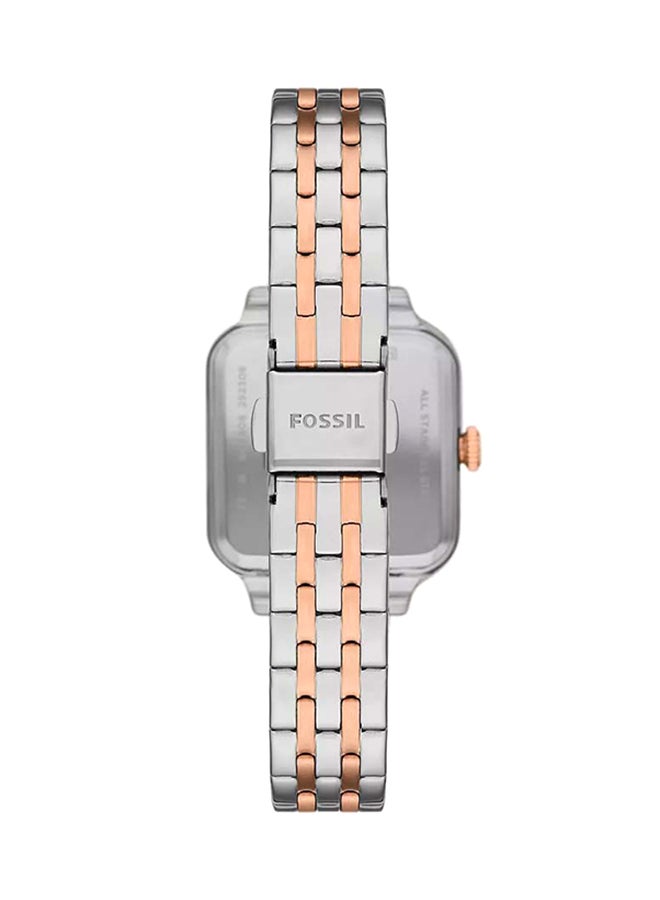 FOSSIL Women's Colleen Three-Hand Two-Tone Stainless Steel Watch BQ3907 - 28mm  - Image 2