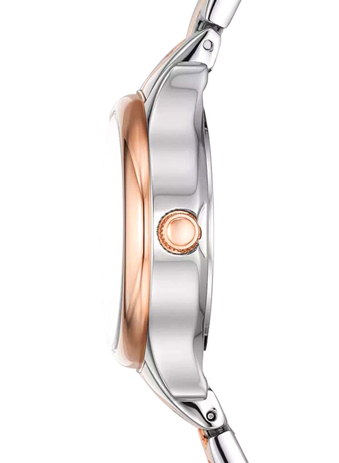FOSSIL Women's Modern Sophisticate Three-Hand Two-Tone Stainless Steel Watch BQ3915 - 30mm  - Image 3
