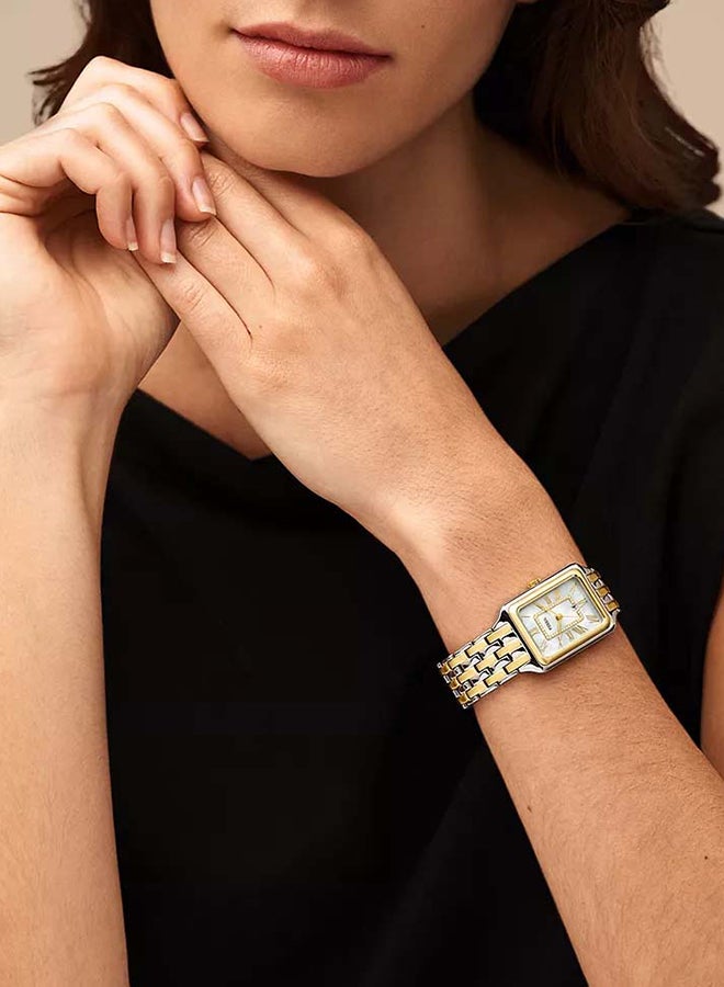 FOSSIL Women's Raquel Three-Hand Date Two-Tone Stainless Steel Watch ES5305 - 26mm - Image 4