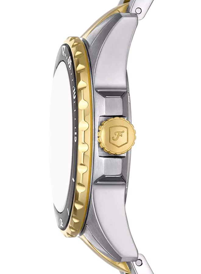 FOSSIL Women's Fossil Blue Dive Three-Hand Two-Tone Stainless Steel Watch ES5349 - 36mm  - Image 3
