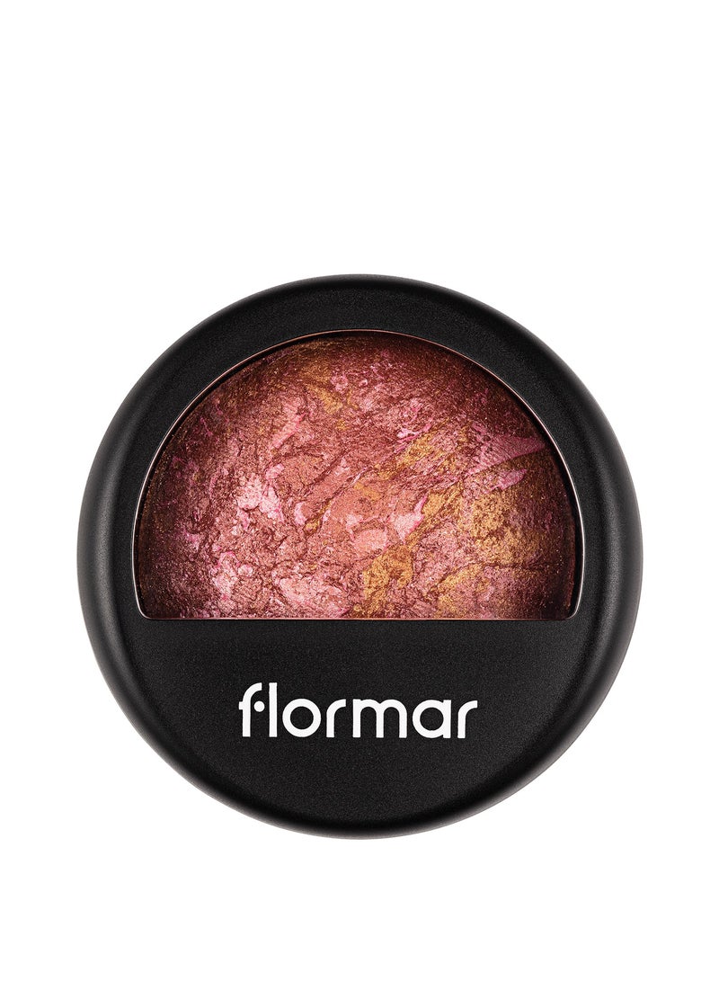 فلورمار Baked Blush-on 44 Pink Bronze - Image 2