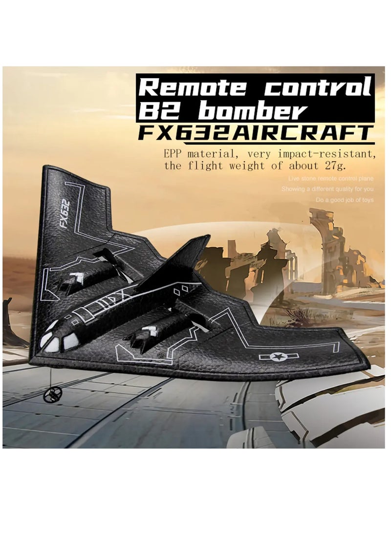 مايتويز - Fx632 B2 Bomber 2 Channel Remote Controls Fixed-Wing Foam Glider Long Range Impact-Resistant Electric Airplane Rc Plane - Image 1
