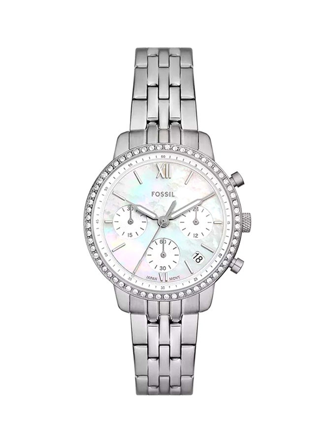 FOSSIL Women's Neutra Chronograph Stainless Steel Watch ES5357 - 36mm  - Image 1