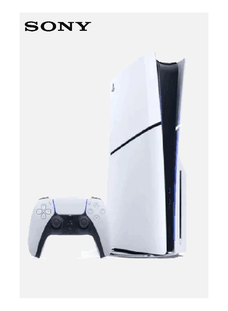 Sony PlayStation 5 Slim Disc Edition Console - Includes Free Tokluck Stand With PS5 & PSVR2 Controller Dock, Magnetic Charging Station, And VR2 Glasses Holder (International Version)  - Image 3