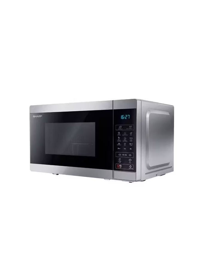 شارب Microwave Grill 25 Liter 900 Watt 8 Menus Silver R-250MGR-SL2 25 L 900 W R-250MGR-SL2 Silver 