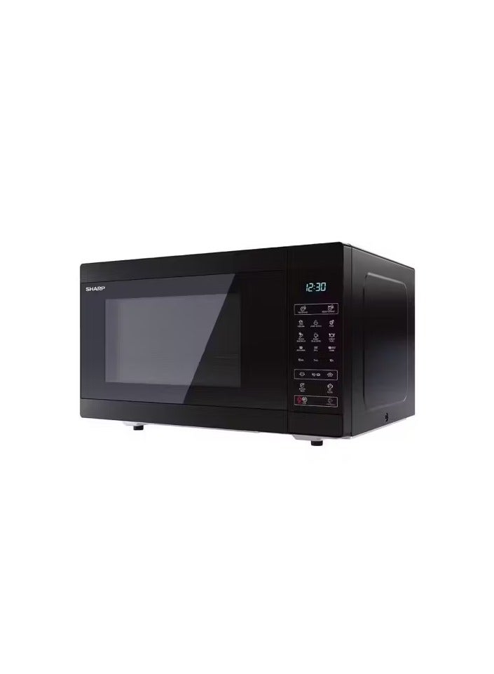 شارب Microwave Grill 25 Liter 900 Watt 8 Menus Black R-250MGR-BK2 25 L 900 W R-250MGR-BK2 Black 