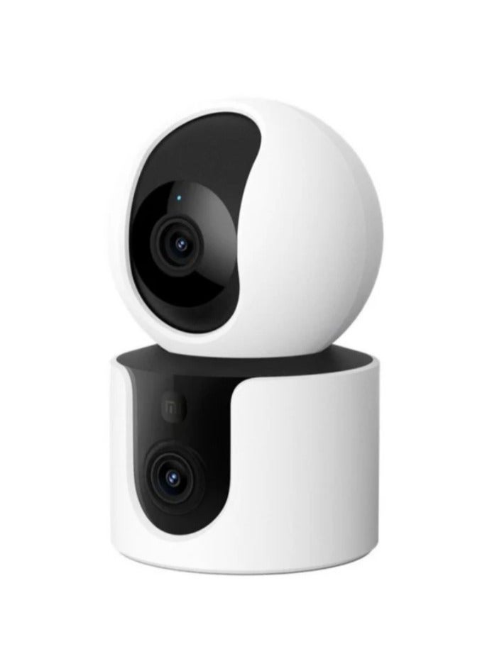 Xiaomi - Smart Camera C300 Dual | 6 mm Telephoto lens | 2.8 mm Short-focus lens | 3MP Both Camera | White - Image 1