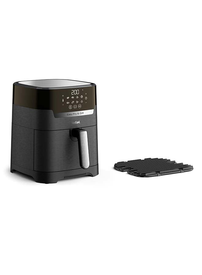 تيفال Air fryer and Grill XXL CapacityHealthy Cooking 8 Automatic Programs 65 L 2kg 2 kg 1830 W EY801827 Black - Image 2