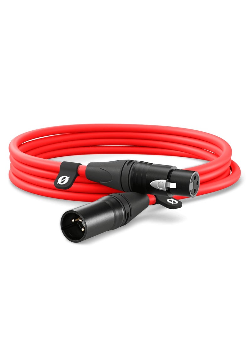رود Xlr Cable 3M XLR3MR RED 