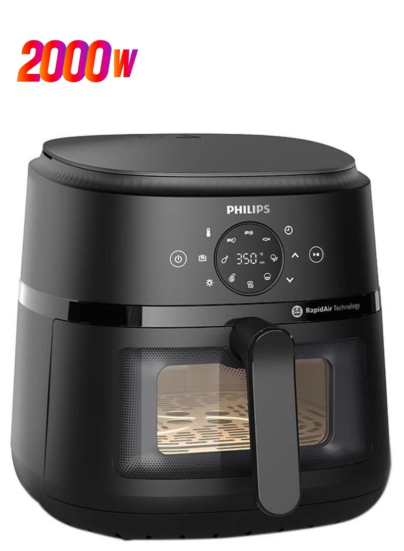 Philips 2000 Series Airfryer 62 L 1700 W NA230/00 Black - Image 1