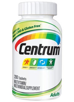سنتروم Adult Multivitamin/Multimineral Supplement with Antioxidants, Zinc, Vitamin D3 and B Vitamins 