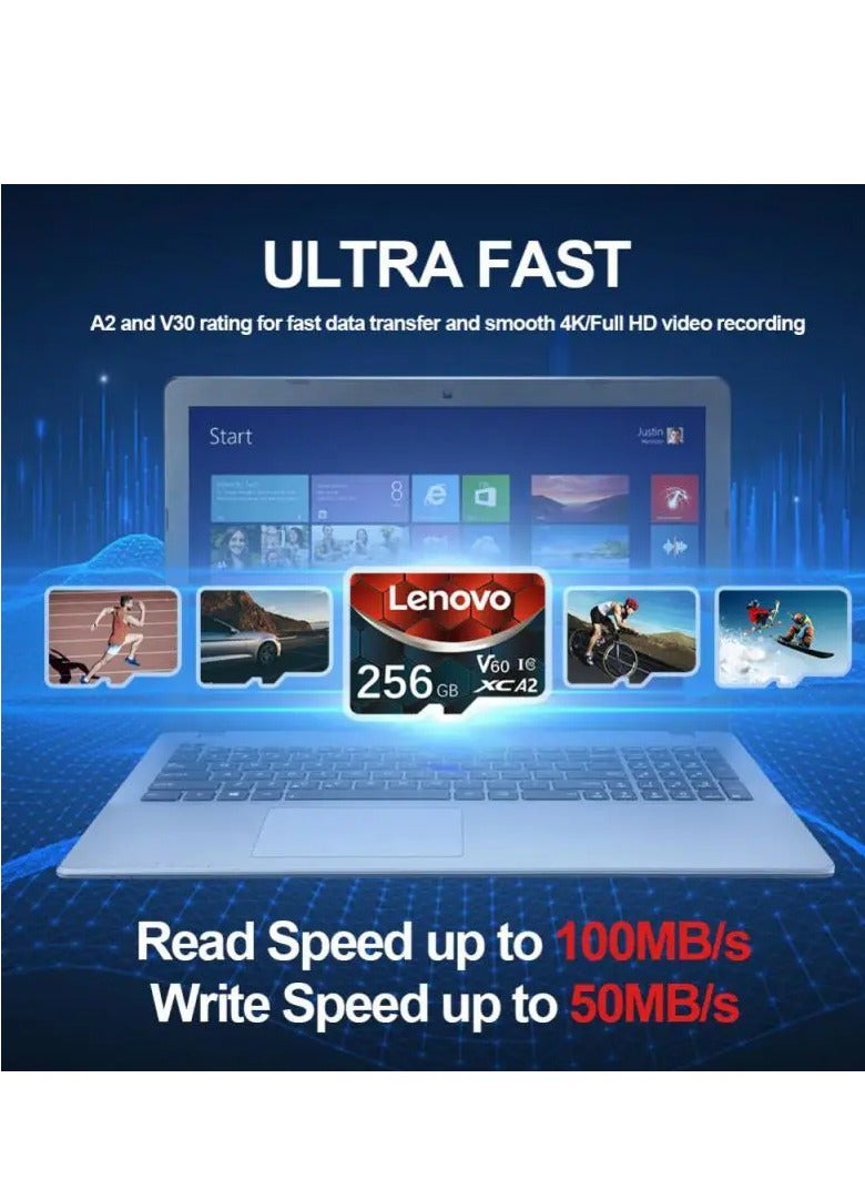 Micro TF SD Cards SD Memory Card Class 10 High Speed  A2 U3 4K HD TF Flash Card For Phone/Camera 1 TB