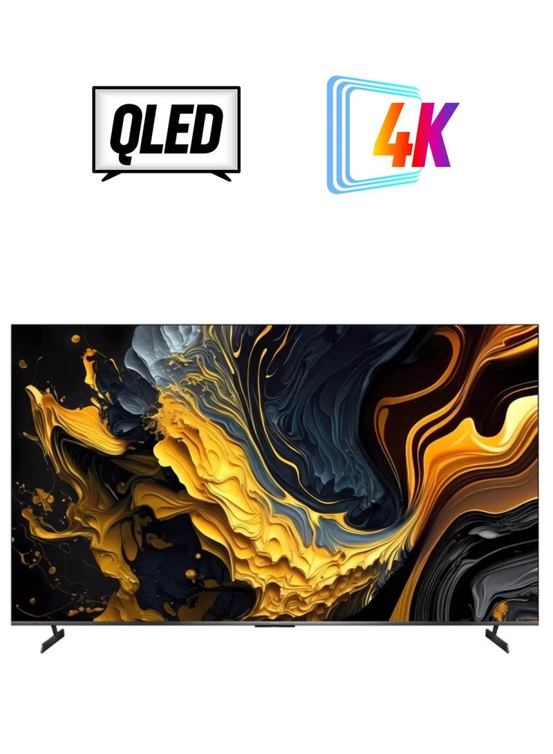شاومي TV Max 100" 2025 | 100-inch QLED 4K TV with 144 Hz refresh rate | Frameless design | 2 15W speakers and support for Apple AirPlay and HDMI 2.1 L100MA-MAXME Slate L100MA-MAXME Slate  - Image 1