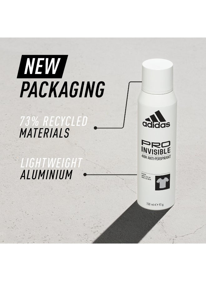 Adidas Pro Invisible Anti-Perspirant Spray 150ml  - Image 4