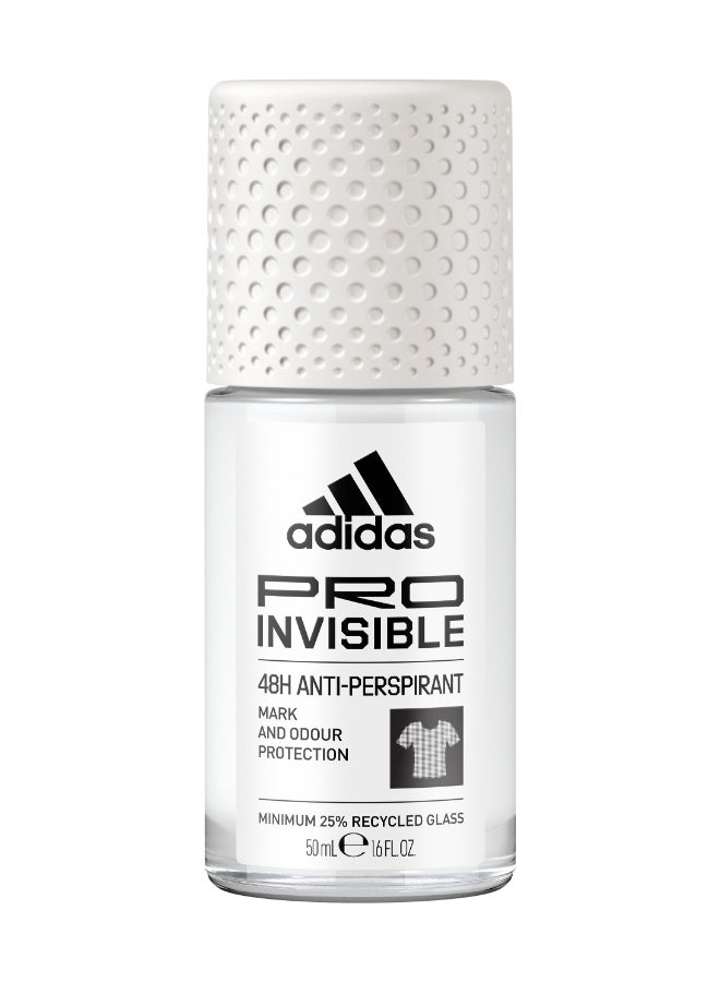 Adidas Pro Invisible Anti-Perspirant Roll On 50ml  - Image 1