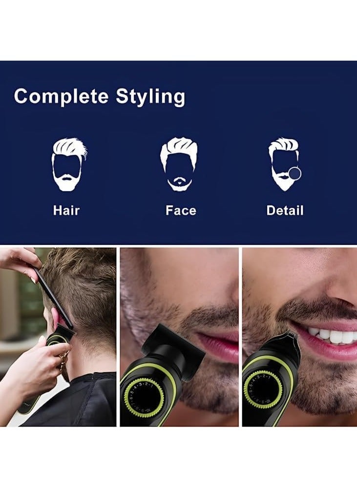 Kemei - KM-696 5 in 1 Electric Hair Nose Beard Grooming Kit for Men - Image 1