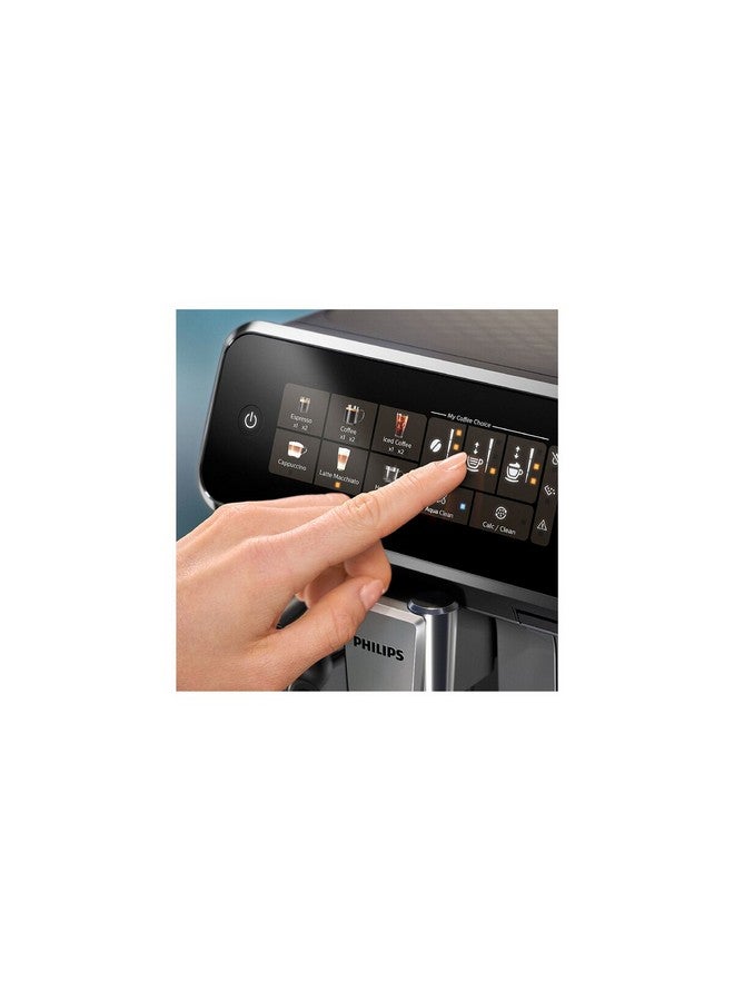 Philips Series 3300 Fully Automatic Espresso Machine 1.8 L 1500 W EP3347/23 Black and Silver  - Image 4