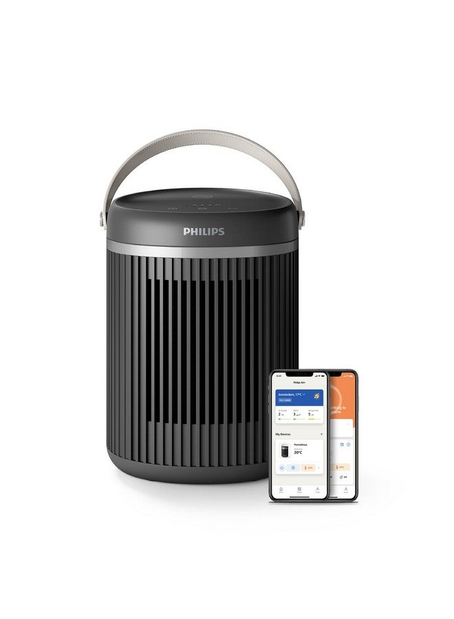 Philips 2000W 3000 Series Smart Compact Ceramic Heater Dark Grey 24.9 x 17.7 x 17.2 cm CX3120/01 2000 W CX3120/01 Dark Grey - Image 1
