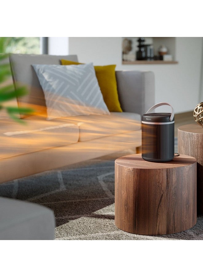 Philips 2000W 3000 Series Smart Compact Ceramic Heater Dark Grey 24.9 x 17.7 x 17.2 cm CX3120/01 2000 W CX3120/01 Dark Grey - Image 4