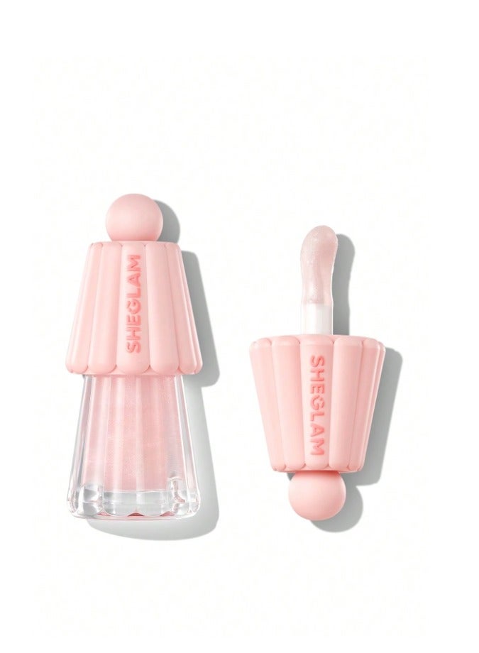 شيجلام Jelly Wow Hydrating Lip Oil- Pinkies Up  - Image 2