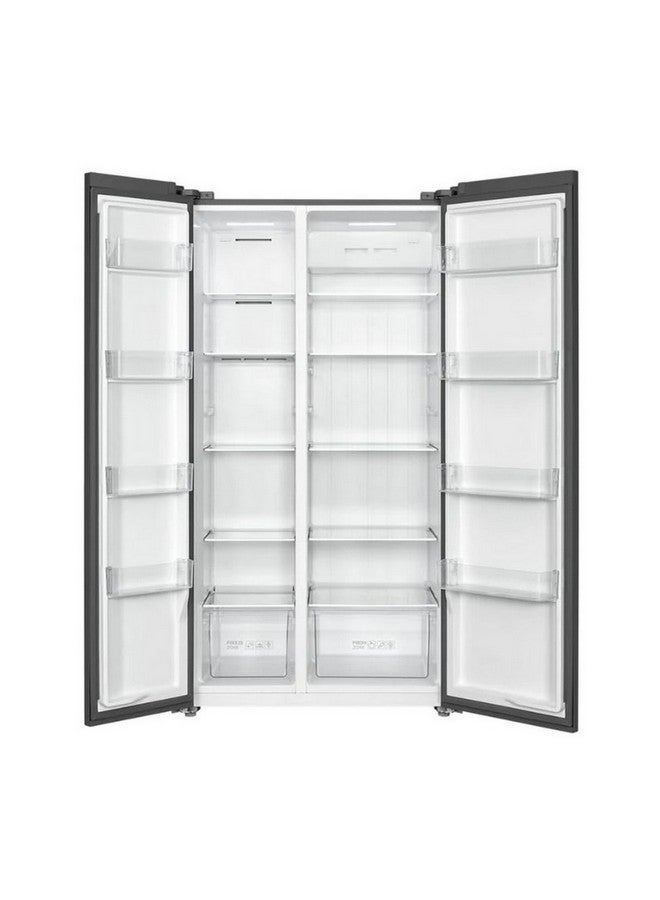تي سي إل Side by Side 2-Door Ultraviolet Sterilization Inverter Refrigerator 612 L P790SBSX Silver  - Image 2
