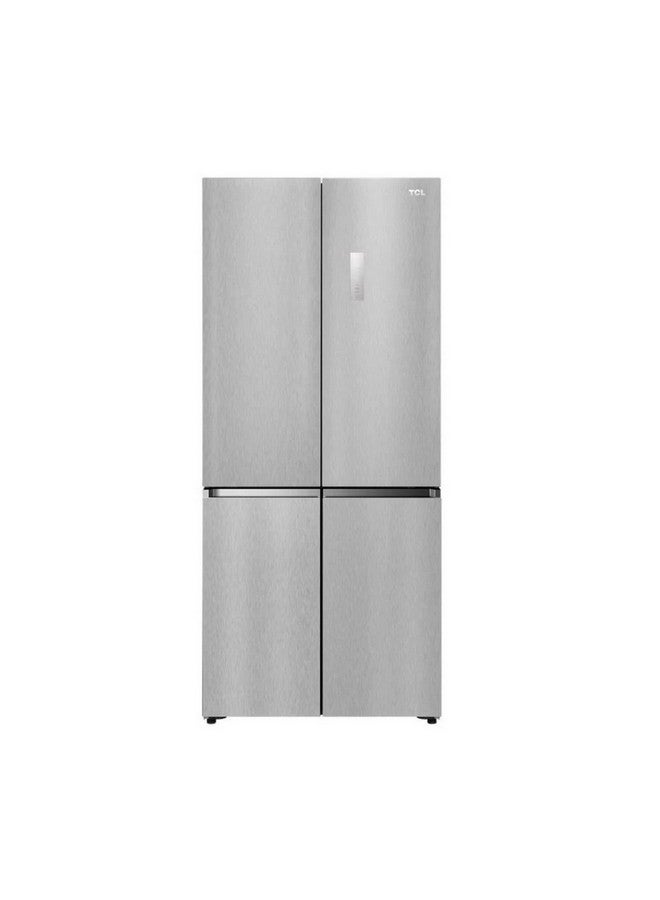 تي سي إل Side by Side 4-Door Ultraviolet Sterilization Refrigerator Silver 476 L P620CDX Silver  - Image 1