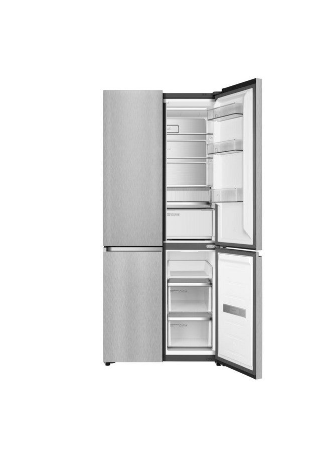 تي سي إل Side by Side 4-Door Ultraviolet Sterilization Refrigerator Silver 476 L P620CDX Silver  - Image 5