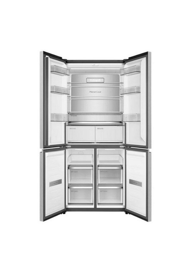 تي سي إل Side by Side 4-Door Ultraviolet Sterilization Refrigerator Silver 476 L P620CDX Silver  - Image 3