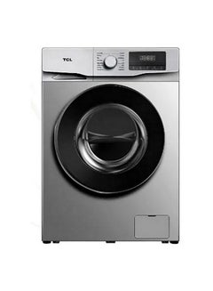 TCL 8 KG Automatic Front Loading Washing Machine P608FLG Grey and Black  - Image 1