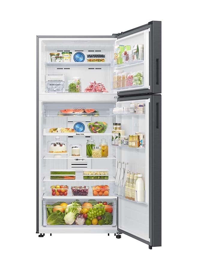 Samsung Top Mount Freezer Refrigerator 528L,18.6 Cu.ft, Twin Cooling Plus, Twist Ice Maker, Wifi Embedded,No Frost, 50/60 Hz, Inox silver 288 kW RT53DG7A10S9 Inox - Image 3
