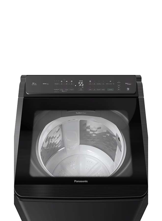 Panasonic - Top Load Washing Machine 16Kg TD inverter Dark Silver 532 kW NA-FD16X3BSA Dark Silver - Image 1