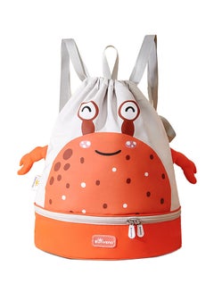 صنفينو Sling 3D School/Swimming Bag With Shoe Compartment - Orange  - Image 1
