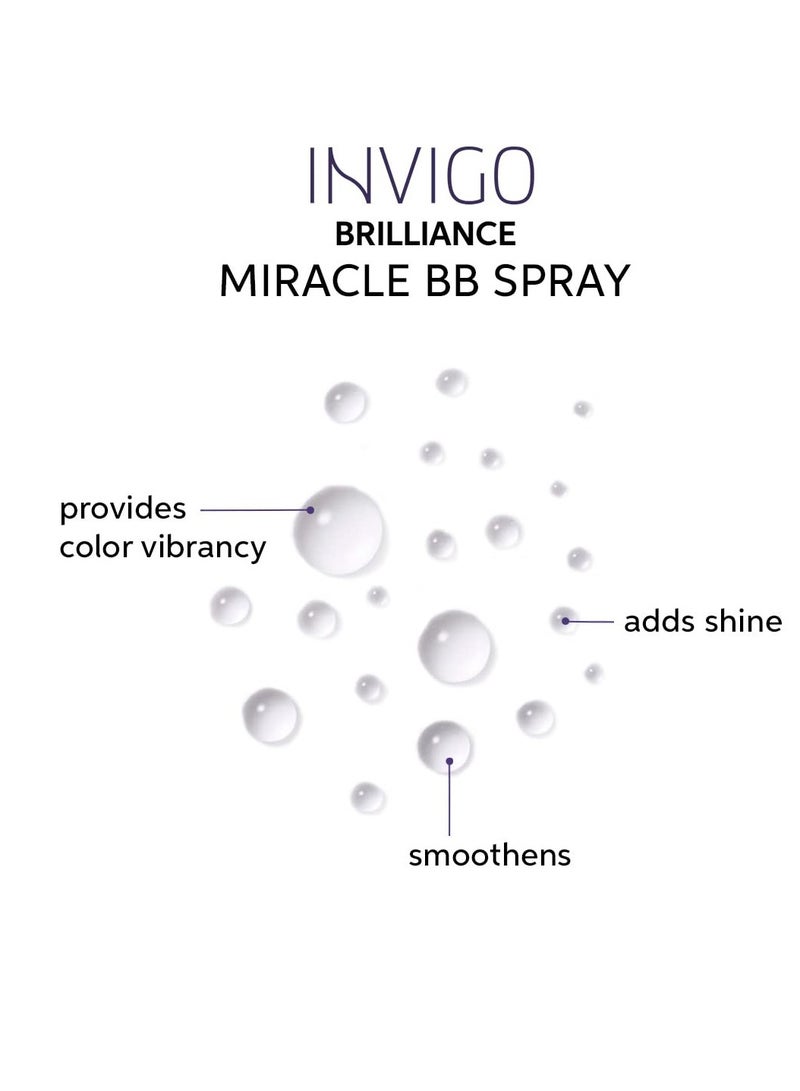 ويلا قناع لون فريش للمحترفين، لهب الورد، ظل طبيعي، لون مؤقت، خالي من الضرر، قناع شعر يودع اللون مع زيت الأفوكادو + رذاذ حماية اللون المعجزة من إنفيغو بريلينس بي بي - Image 4