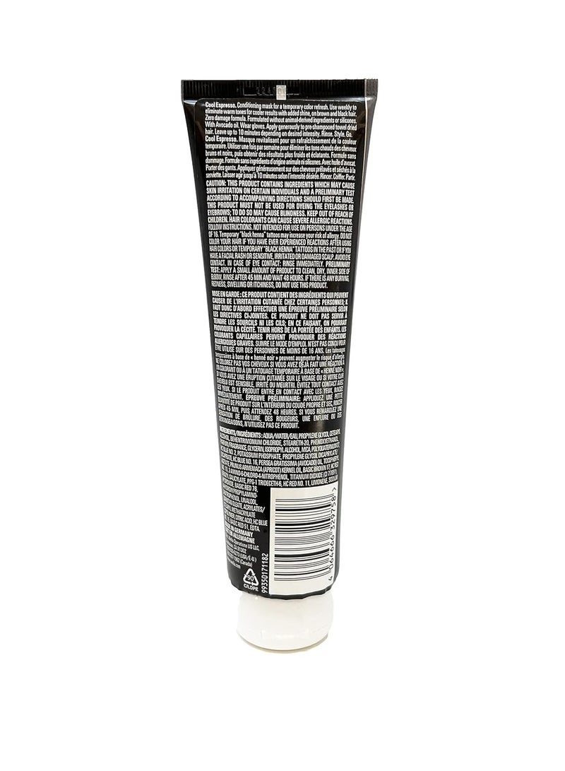 ويلا قناع لون فريش للمحترفين، إسبريسو بارد، ظل طبيعي، لون مؤقت، خالي من الضرر، قناع شعر يودع اللون مع زيت الأفوكادو + رذاذ حماية لون معجزة إنفيغو بريلينس بي بي - Image 2