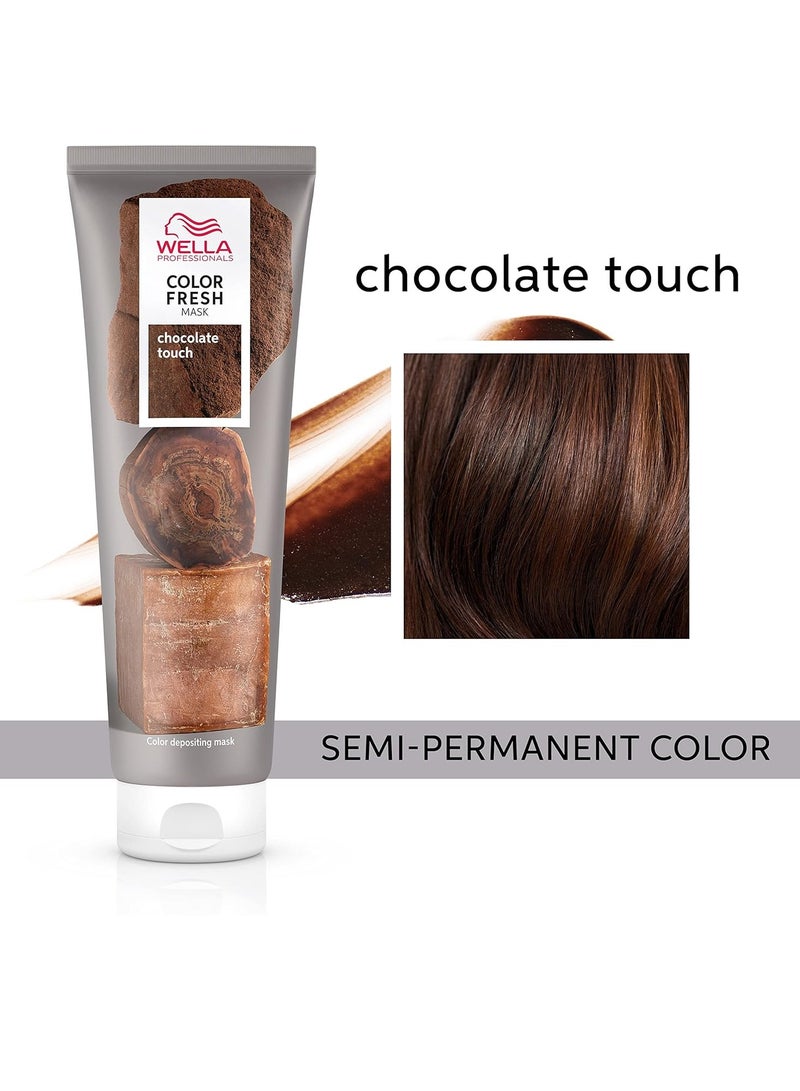 ويلا قناع محترفي الألوان الطازجة، ظل طبيعي، خالي من الضرر، قناع شعر يودع اللون مع زيت الأفوكادو، خالي من السيليكون - Image 2