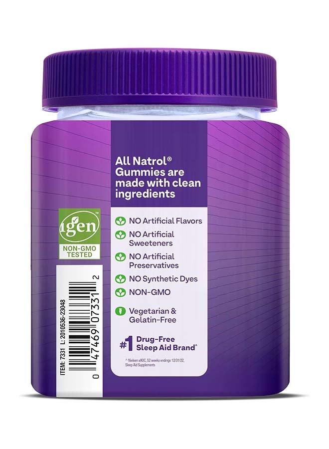 Natrol, Melatonin Gummies, Strawberry, 90 Gummies (5 mg per Gummy) - Image 5