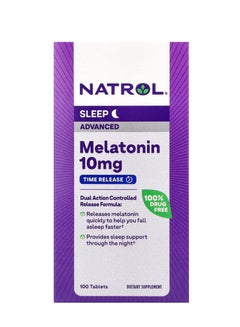 Melatonin Sleep Enhancer Time Release 10 Mg 100 Tablets - pnsku/N70130554V/45/_/1732182358/0a6b1707-7c1e-421f-8948-31fba9b8763b