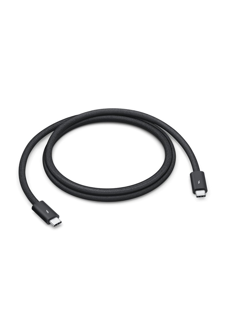 Apple THUNDERBOLT 5 PRO CABLE (1M)-ZEE Black  - Image 1