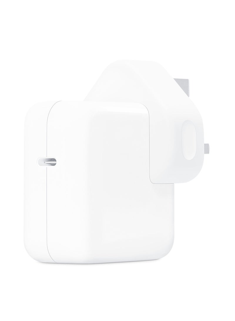 Apple 30W USB-C POWER ADAPTER-ZEE White  - Image 3